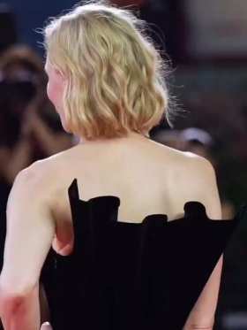  Venice Film Festival: Cate Blanchett Makes an Appearance short MP4 video
