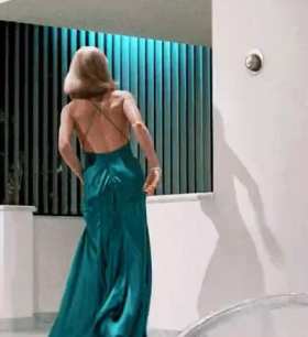 Scarface (1983), Michelle Pfeiffer's blue dress short MP4 video