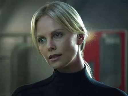 Charlize Theron short MP4 video