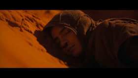 Total solar eclipse promotional video for the movie "Dune II" short MP4 video