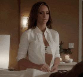 Jennifer Love Hewitt in The Client List GIF