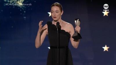 Emma Stone delivers her CCA Best Actress Award acceptance speech