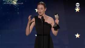 Emma Stone delivers her CCA Best Actress Award acceptance speech short MP4 video
