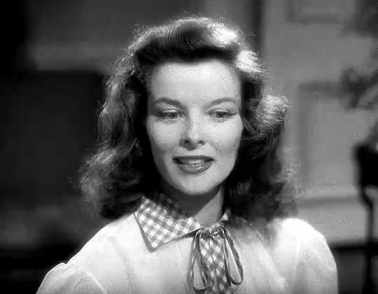 Katharine Hepburn,  "The Philadelphia Story"​​​​, talking short MP4 video