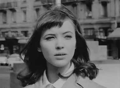 Anna Karina in the 1963 film "Little Soldiers"​​​ short MP4 video