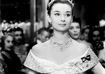 Elegant Hepburn GIF