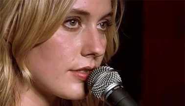 Greta Gerwig as Florence Marr, speaking short MP4 video