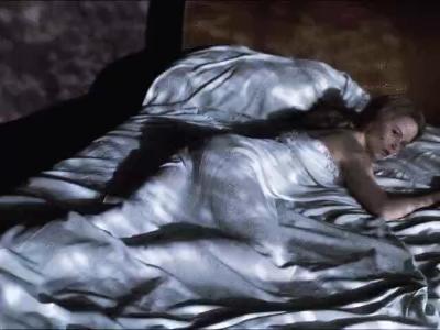 Nicole Kidman sleeps under the moonlight