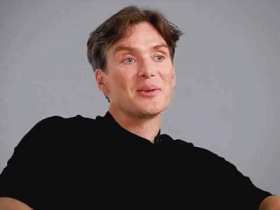 Cillian Murphy talking short MP4 video