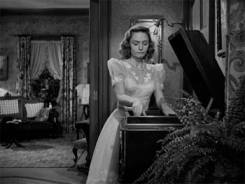 donna reed and vinyl record GIF