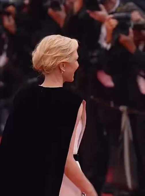 Cate Blanchett in slow motion at this year's Cannes Film Festival short MP4 video