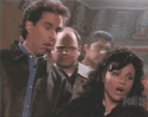 disgust, what the fuck, Seinfeld GIF