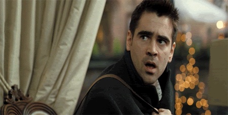 facepalm, no, Colin Farrell, In Bruges