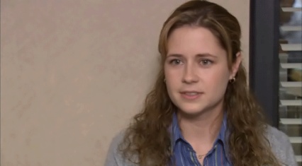 no, crying, Pam Beesly, The Office