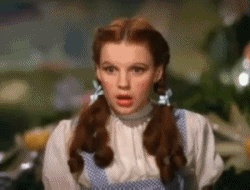oh my god, Judy Garland, The Wizard of Oz GIF