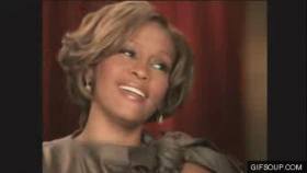 okay, not funny, Whitney Houston GIF