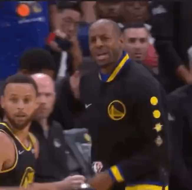 Andre Iguodala's disgusted expression GIF