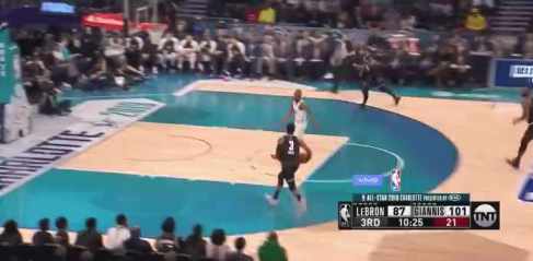 Dwyane Wade throws alley oop to LeBron James short MP4 video