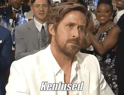 Ryan Gosling reaction Kenfused