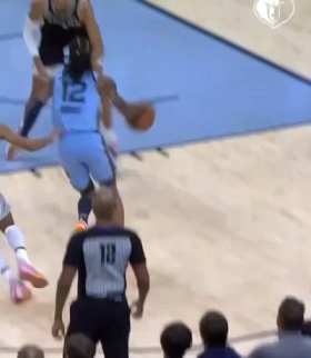 Ja Morant posterize Victor Wembanyama short MP4 video