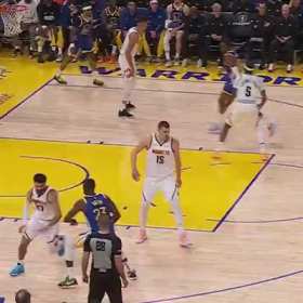 Denver vs. Warriors, Jokic’s defensive highlights short MP4 video