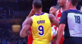 Rajon Rondo and Chris Paul fight video short MP4 video