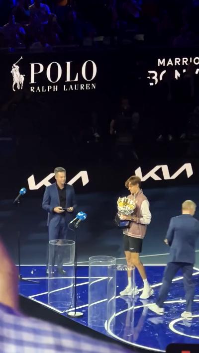 Jannik Sinner wins first Australian Open men's singles title