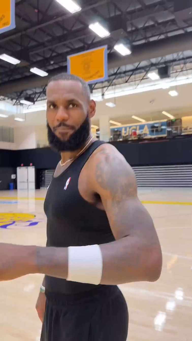 When LeBron James was told he was the oldest player in the NBA short MP4 video