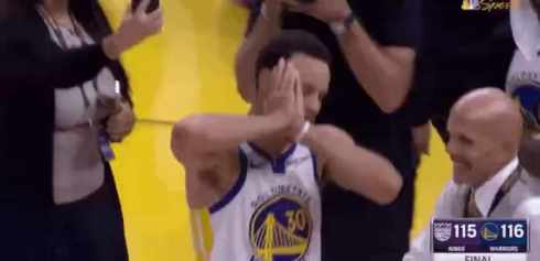 Stephen Curry night night celebration short MP4 video