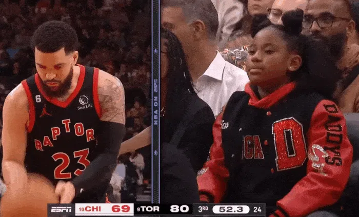 Demar DeRozan's daughter helped the Bulls reverse