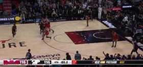 Jimmy Butler hits game winning shot against Bulls short MP4 video