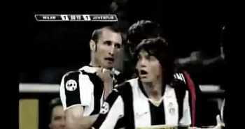 Giorgio Chiellini being grabbed by the neck short MP4 video
