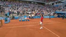 Djokovic sheds tears on court short MP4 video