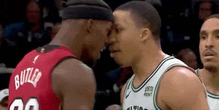Celtics' Grant Williams defies Heat's Jimmy Butler GIF