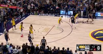 WTF! Jamal Murray once again defeated the Lakers! GIF
