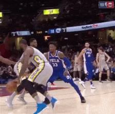 Basketball dribbling GIF