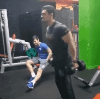 Pk in the gym GIF