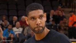 Tim Duncan's smile GIF