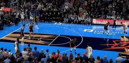 Stephen Curry's finger roll buzzer beater short MP4 video