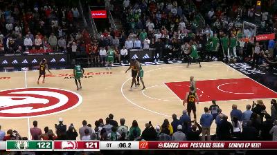 Dejounte Murray hits  game-winning shot vs Celtics 