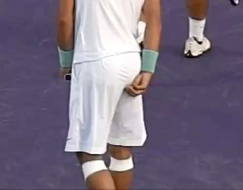 Nadal picks his underwear short MP4 video