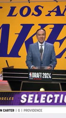 Lakers pick Bronny James in NBA draft short MP4 video