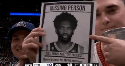 Missing Person Joel Embiid