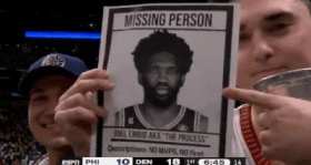 Missing Person Joel Embiid short MP4 video