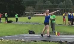 shot put hit egg GIF