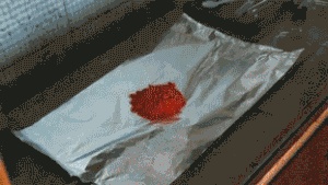 Ammonium dichromate burns like a monster out of the cage GIF