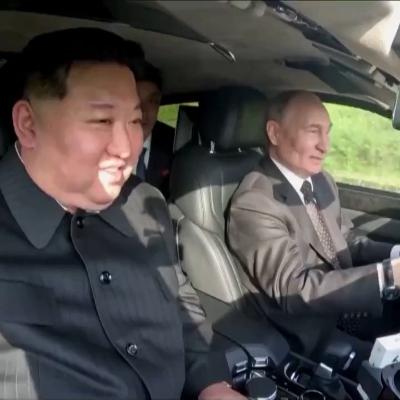 Putin and Kim Jong-un drive without wearing seat belts