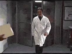 Violent doctor GIF