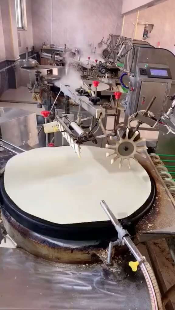 automatic pancake machine short MP4 video