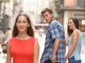 Distracted Boyfriend & Rickrolling short MP4 video